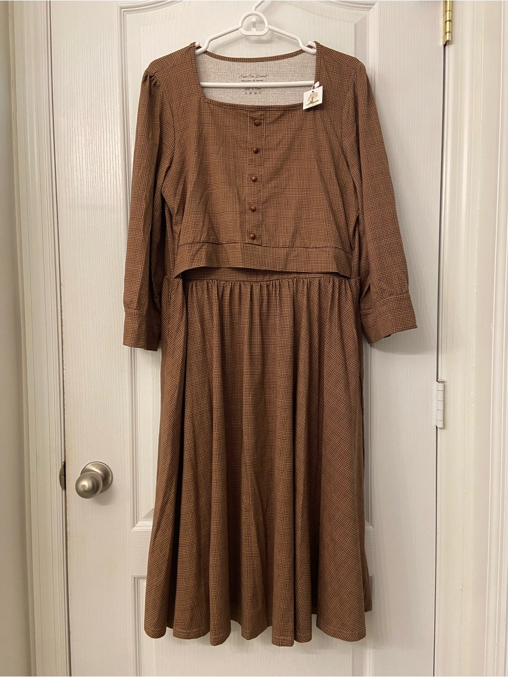 Do Re Mi Nursing Cotton Midi Dress